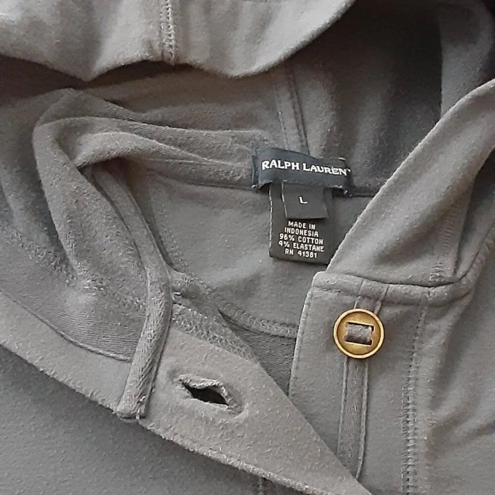 Ralph Lauren kids cropped hoodie size L